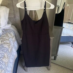 Lulus fitted black dress